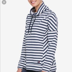 tommy hilfiger funnel neck sweatshirt
